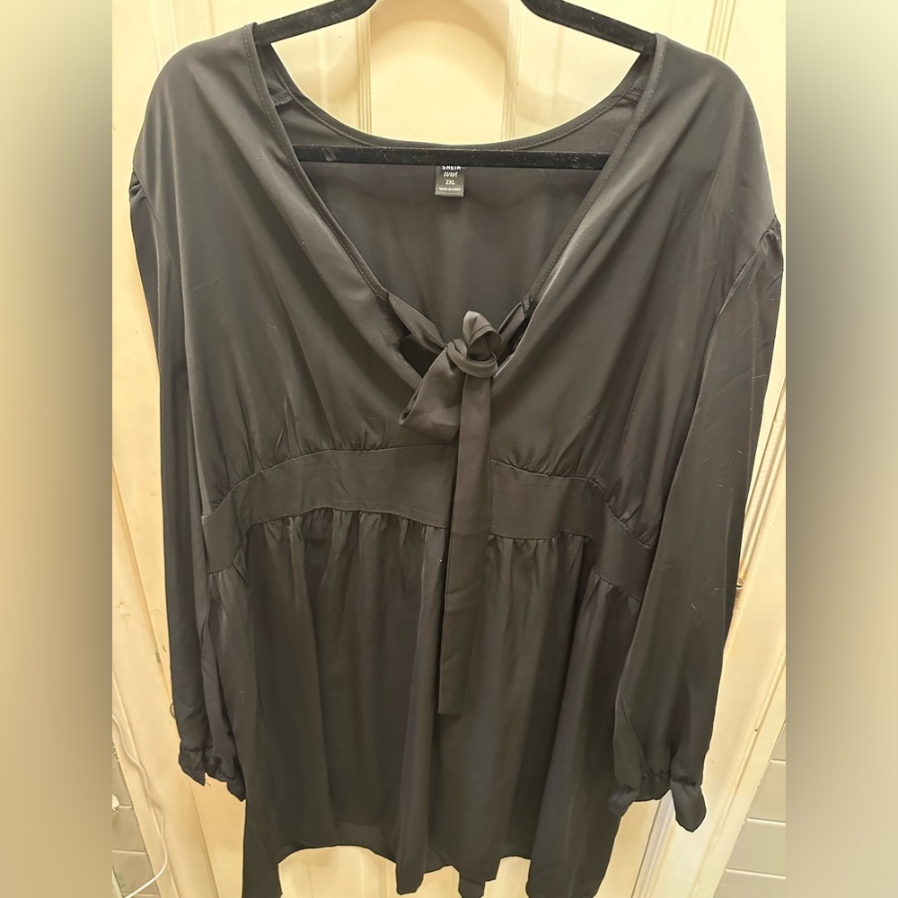 Black SHEIN dress 2xl never worn